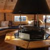 Kota finlandais barbecue 16,5 m² avec extension 3,57 m²