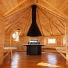 Kota finlandais barbecue 16,5 m² avec extension 3,57 m²