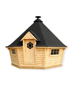 Chalet barbecue luxe bois 16.5 m²