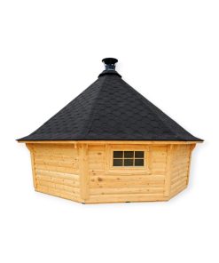Chalet barbecue luxe bois 16.5 m²