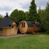 Chalet barbecue luxe bois 16.5 m²