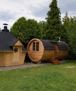 Chalet barbecue luxe bois 16.5 m²