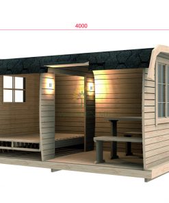 Chalet de camping BUS 4.0m