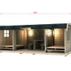 Chalet de camping BUS 5.9m