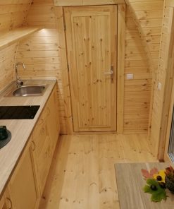 Cabane de camping - POD avec l'entrée latérale 6.6 m