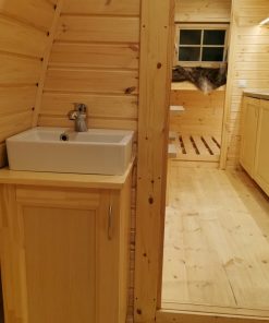 Cabane de camping - POD avec l'entrée latérale 6.6 m