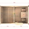 Chalet de camping BUS 3.5m