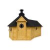 Chalet Barbecue Finlandais 9.2 m² avec Sauna 2.5 m