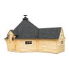 Kota grill finlandais premium 9.2m² avec extension 4,55 m²