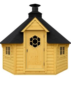 Chalet Barbecue Finlandais 9.2 m² avec Sauna 2.5 m