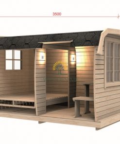 Chalet de camping BUS 3.5m
