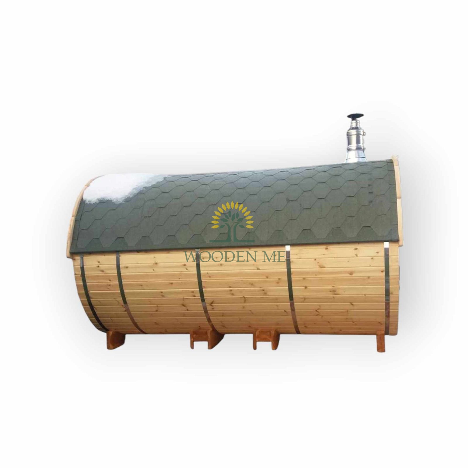 Sauna Tonneau 3.5 m Ø 2.27 m
