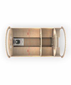 Sauna Tonneau 4.5 m Ø 2.27 m