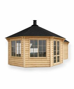 Pavillon Gloriette 16.5 m² avec 2.5 m extension