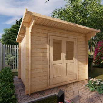 Abri de jardin EDITH 3x2m, 28mm