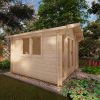 Abri de jardin EMMA 3x3m, 28 mm