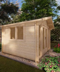 Abri de jardin EMMA 3x3m, 28 mm