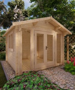 Abri de jardin EMMA 3x3m, 28 mm