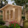 Abri de jardin EMMA 3x3m, 28 mm