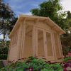Abri de jardin EMMA 3x3m, 28 mm
