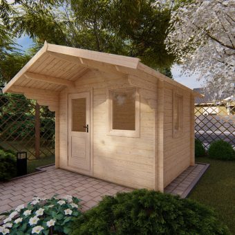 Abri de jardin MODENA 3x2.5m, 28 mm
