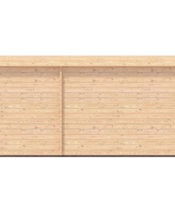 Maison de jardin Otawa 6m x 4.5m, 44 mm
