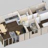 Le chalet Engblomst 67,2 m²