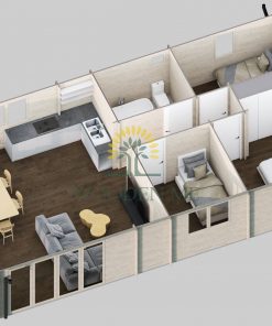 Le chalet Engblomst 67,2 m²