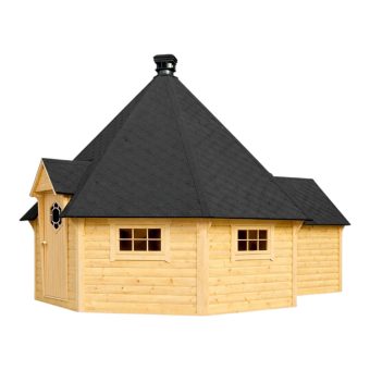 Cabine grill 25 m² avec extension 2.5 m