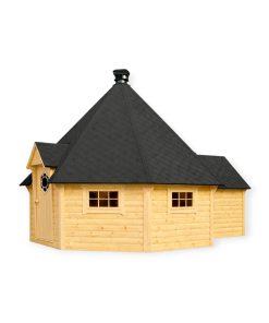 Cabine grill 25 m² avec extension 2.5 m