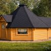 Cabine Grill 16.5 m² avec 2.5 m extension