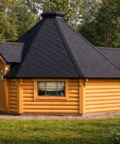 Cabine Grill 16.5 m² avec 2.5 m extension