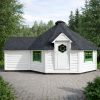 Cabine Grill 16.5 m² avec 2.5 m extension
