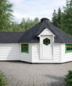 Cabine Grill 16.5 m² avec 2.5 m extension