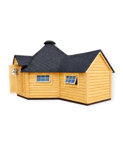 Cabine Grill 16.5 m² avec 2.5 m extension