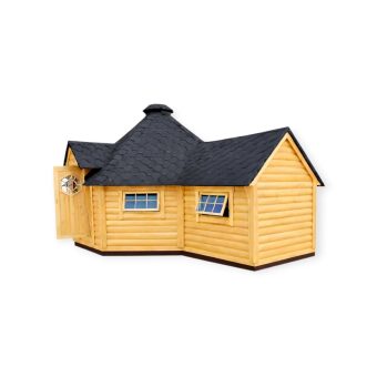 Cabine Grill 16.5 m² avec 2.5 m extension