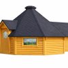 Cabine Grill 16.5 m² avec 2.5 m extension