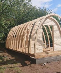 Pod camping de luxe isolé 3 m x 4.8 m