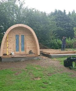 Pod camping de luxe isolé 3 m x 4.8 m
