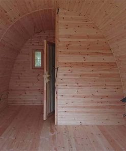 Pod camping de luxe isolé 3 m x 4.8 m
