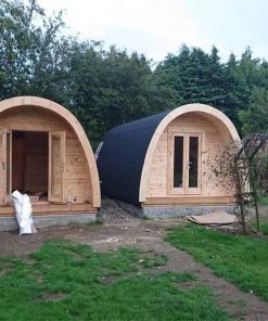 Pod camping de luxe isolé 3 m x 4.8 m