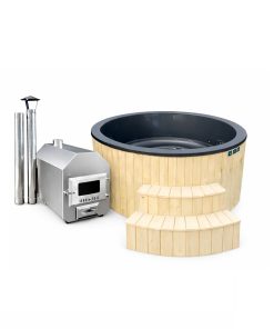 Bain nordique acrylique Wellness Ø 1,8–2,0 m – 26 kW