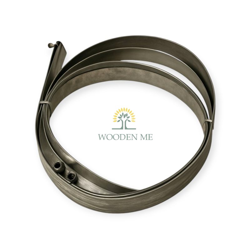 2 bandes de serrage en acier inoxydable 