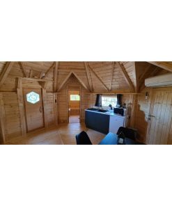 Chalet de camping Kota 16.5m² avec 2 extensions