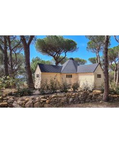 Chalet de camping Kota 16.5m² avec 2 extensions