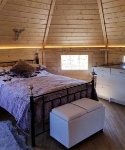 Chalet de camping Kota 16.5m² avec 2 extensions
