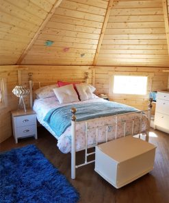Chalet de camping Kota 16.5m² avec 2 extensions