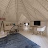 Chalet de camping Kota 16.5m² avec 2 extensions