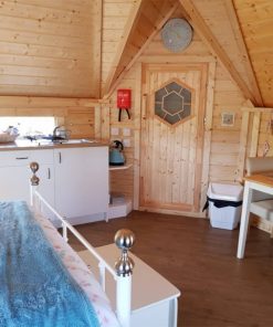 Chalet de camping Kota 16.5m² avec 2 extensions