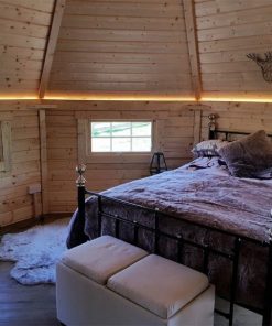 Chalet de camping Kota 16.5m² avec 2 extensions